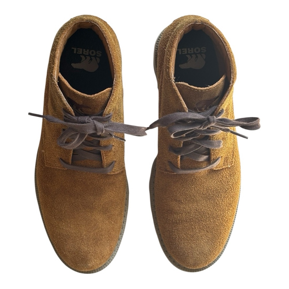 Sorel men’s waterproof chukka Madson II suede boot chestnut | size 8.5 - Picture 8 of 16